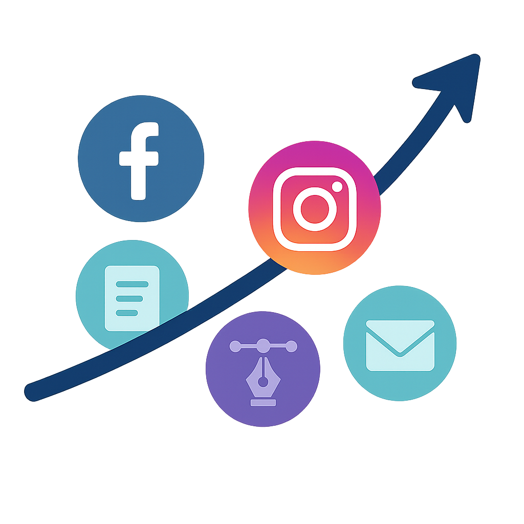 services logos arrow